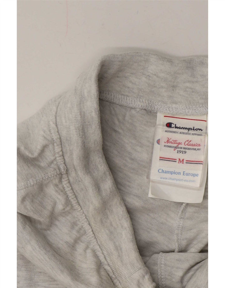 Champion Womens Tracksuit Trousers Joggers UK 12 Medium Grey