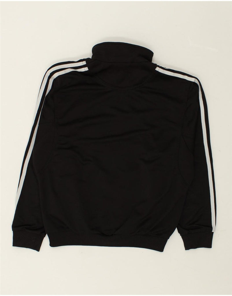 ADIDAS Womens Tracksuit Top Jacket UK 14 Medium Black Polyester | Vintage Adidas | Thrift | Second-Hand Adidas | Used Clothing | Messina Hembry 