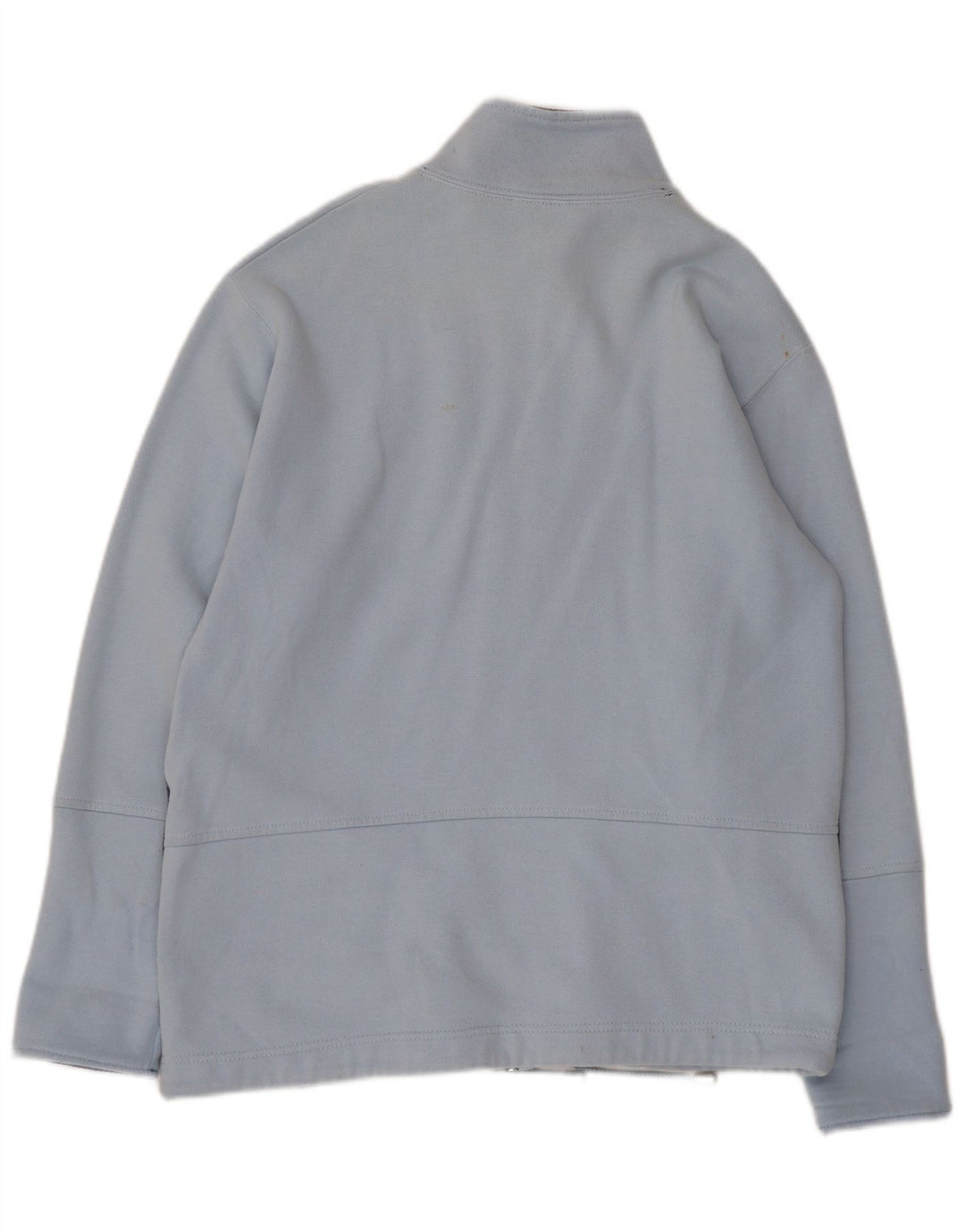 Champion Mens Tracksuit Top Jacket Small Blue Cotton
