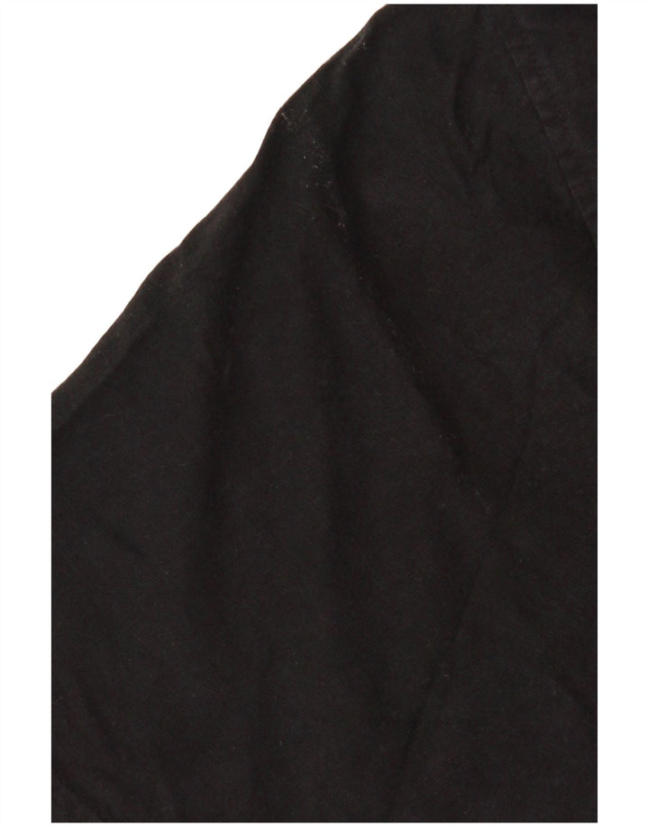Izod Mens T-Shirt Top XL Black Cotton