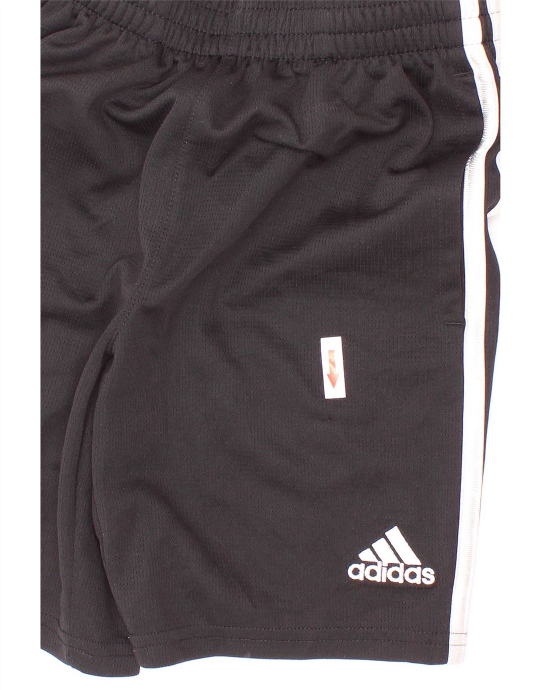 Adidas Boys Sport Shorts 7-8 Years Small Black Polyester
