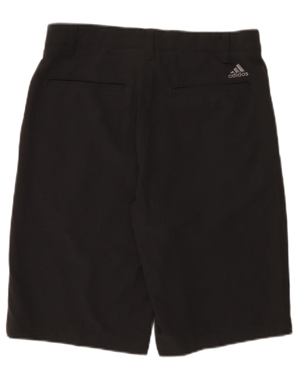 Adidas Mens Chino Shorts W28 Small Black Polyester