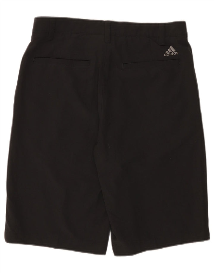 Adidas Mens Chino Shorts W28 Small Black Polyester