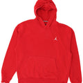 Jordan Mens Hoodie Jumper Medium Red Cotton