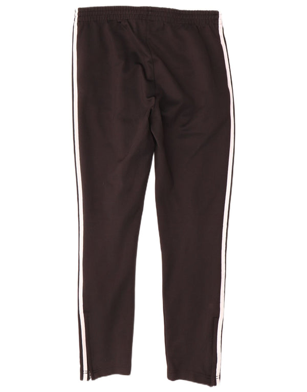Adidas Womens Tracksuit Trousers UK 14 Medium Black Cotton