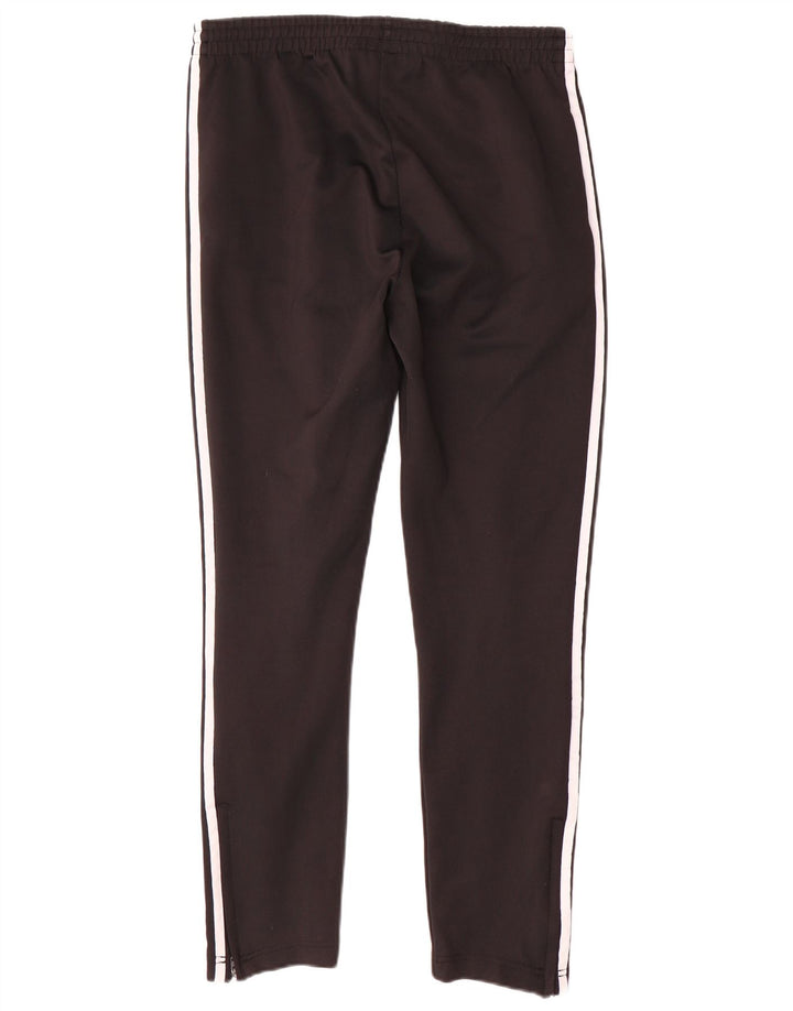 Adidas Womens Tracksuit Trousers UK 14 Medium Black Cotton