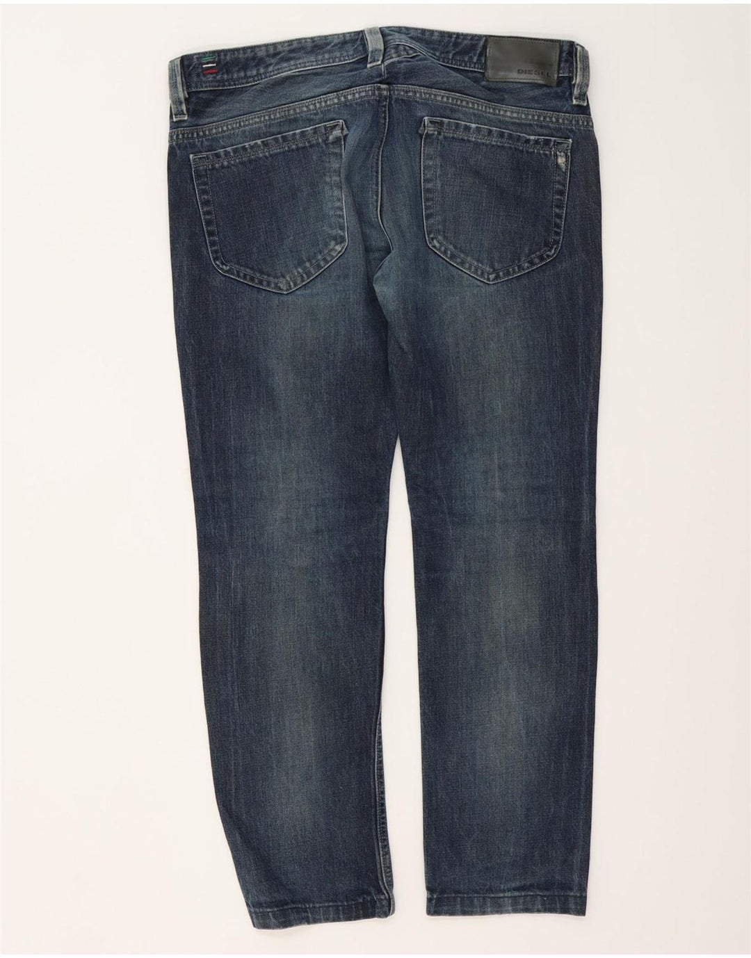 DIESEL Mens Thanaz Slim Jeans W34 L28 Blue Cotton