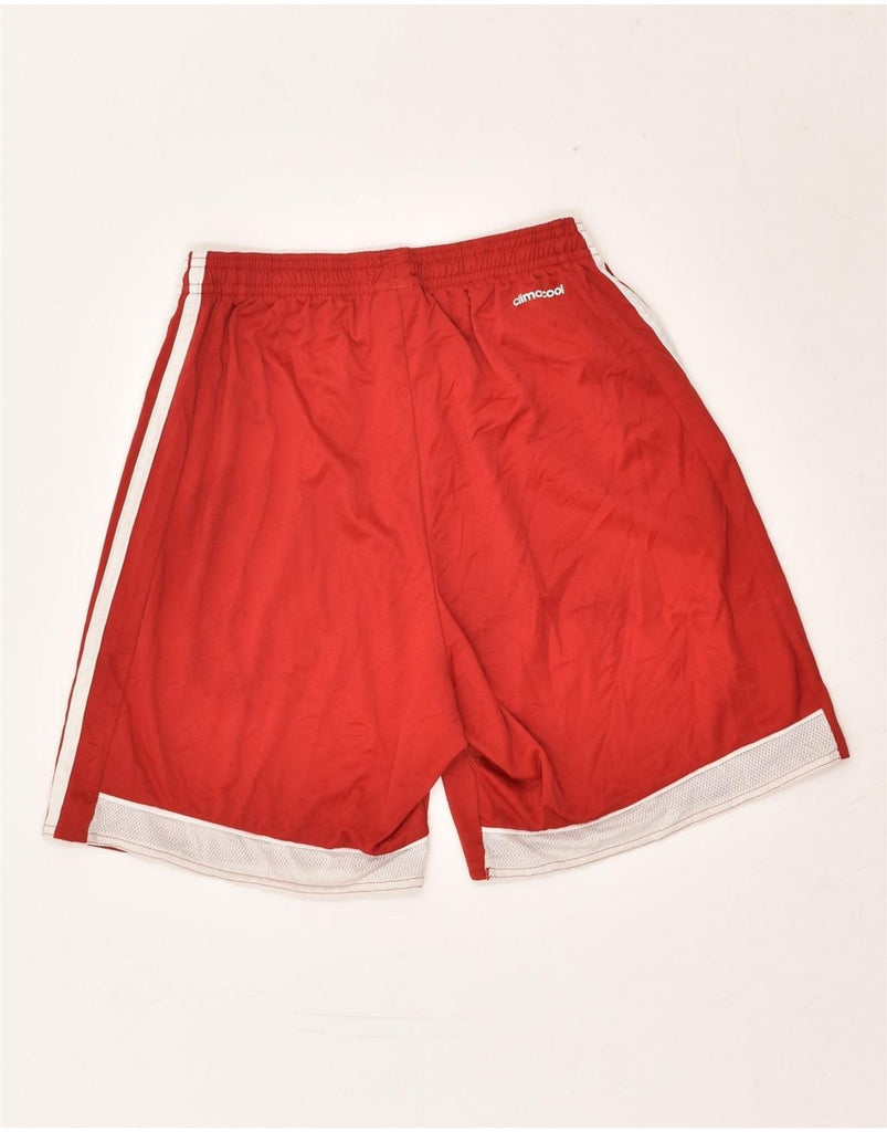 ADIDAS Mens Climacool Sport Shorts Small Red Polyester | Vintage Adidas | Thrift | Second-Hand Adidas | Used Clothing | Messina Hembry 