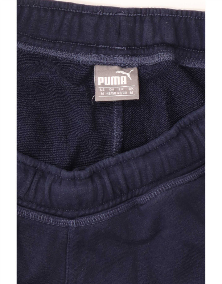 Puma Mens Tracksuit Trousers Medium Navy Blue