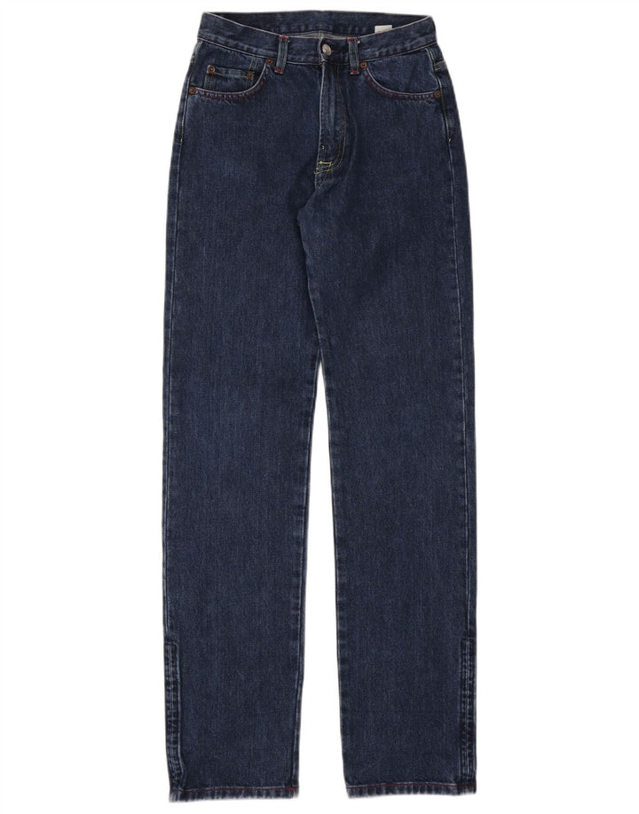Replay Womens Straight Jeans W25 L32 Blue Cotton