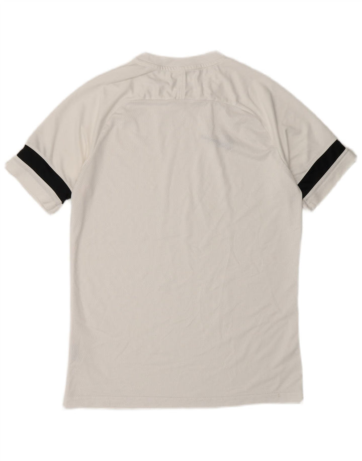 Nike Mens T-Shirt Top Medium White Polyester Sports