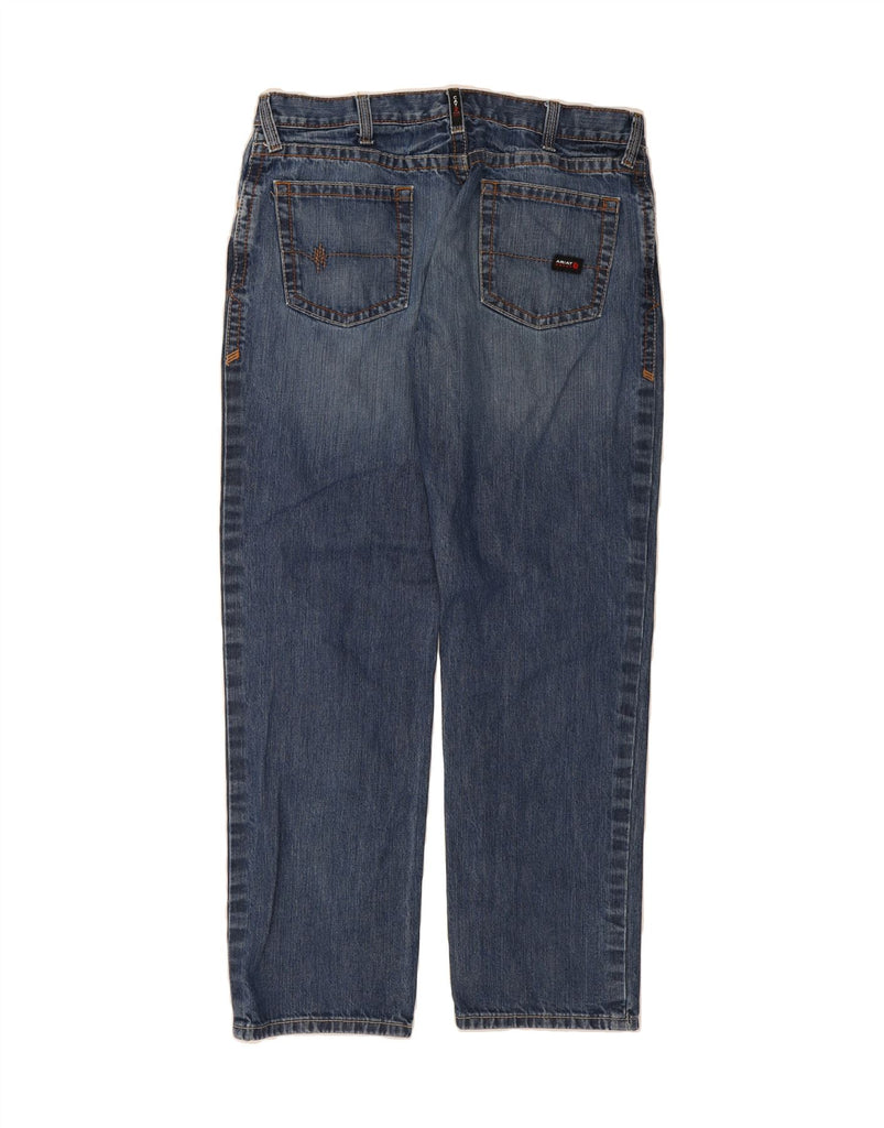ARIAT Mens loose Loose Fit Straight Jeans W36 L34 Blue Cotton Vintage Ariat and Second-Hand Ariat from Messina Hembry 