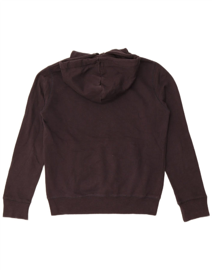 French Connection Mens Hoodie Jumper Small Navy Blue Cotton