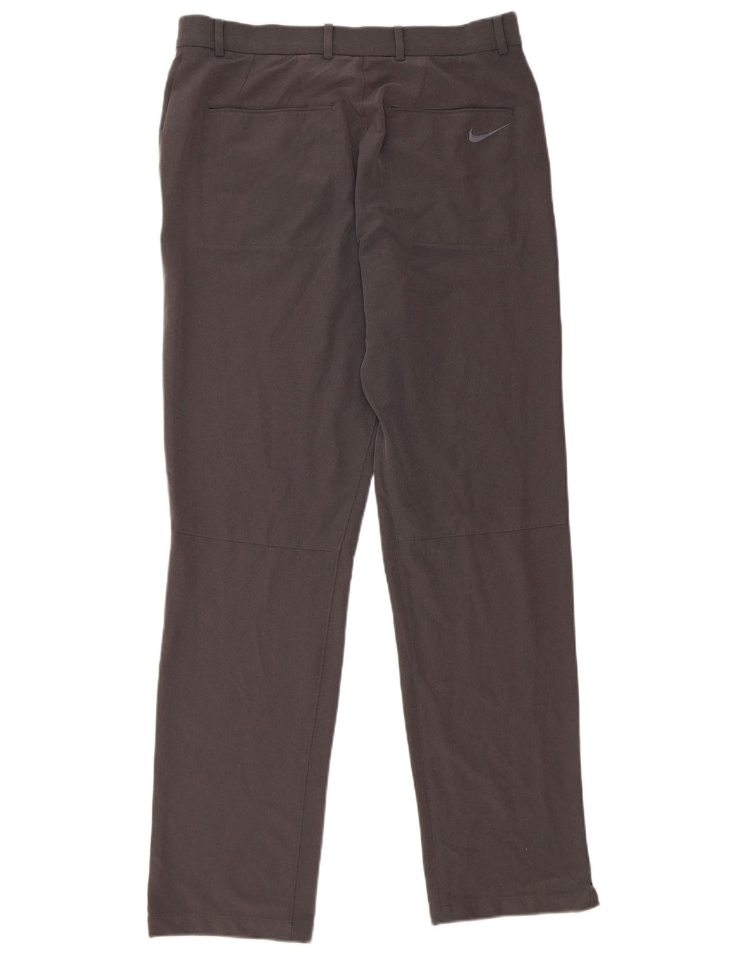 Nike Mens Straight Chino Trousers W32 L34 Grey Polyester