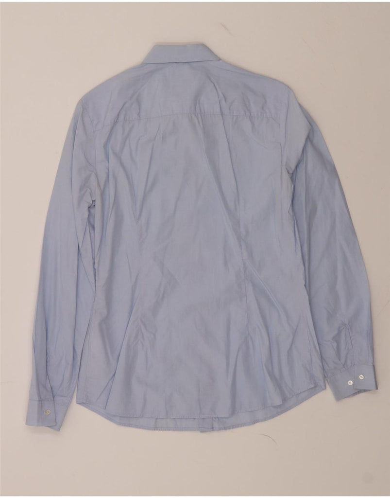 MASSIMO DUTTI Womens Shirt EU 40 Medium Blue Cotton Vintage Massimo Dutti and Second-Hand Massimo Dutti from Messina Hembry 