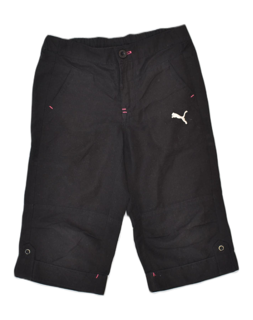 PUMA Girls Bermuda Shorts 3-4 Years Black | Vintage | Thrift | Second-Hand | Used Clothing | Messina Hembry 