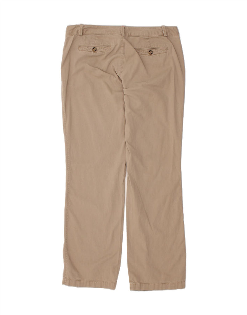 DOCKERS Womens Straight Chino Trousers US 12 Large W32 L32 Brown Cotton Vintage Dockers and Second-Hand Dockers from Messina Hembry 
