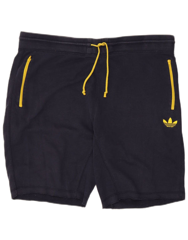 Adidas Mens Sport Shorts XL  Navy Blue Cotton