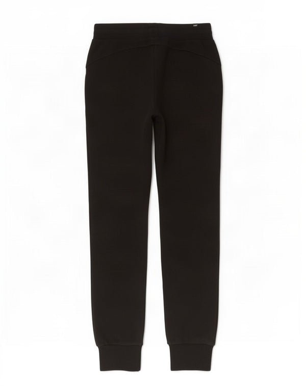 Puma Womens Tracksuit Trousers Joggers UK 8 Small Black Cotton