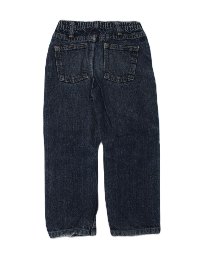 WRANGLER Boys Straight Jeans 4-5 Years W20 L17 Navy Blue Cotton | Vintage Wrangler | Thrift | Second-Hand Wrangler | Used Clothing | Messina Hembry 