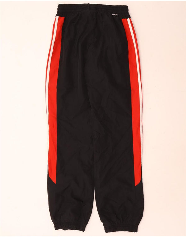Adidas Boys Climalite Tracksuit Trousers Joggers 13-14 Years Black