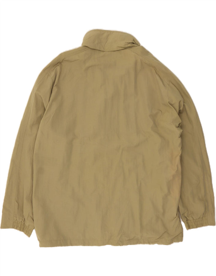 DIADORA Mens Rain Jacket UK 40 Large Khaki Polyamide Vintage Diadora and Second-Hand Diadora from Messina Hembry 