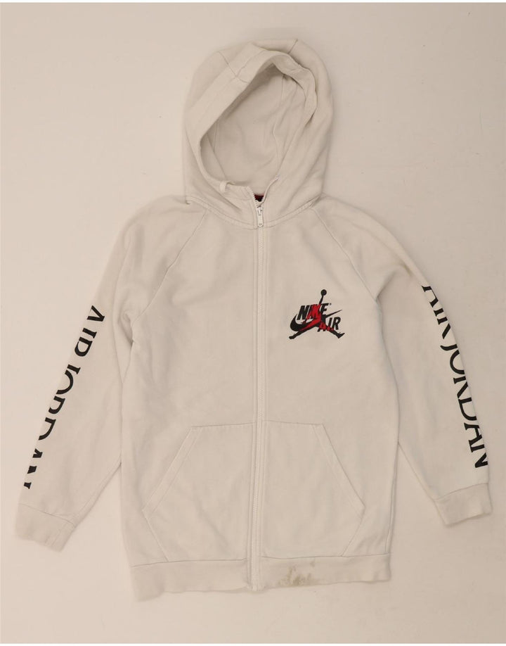Mens Graphic Zip Hoodie Sweater Small Vintage Jordan and Second-Hand Jordan from Messina Hembry 
