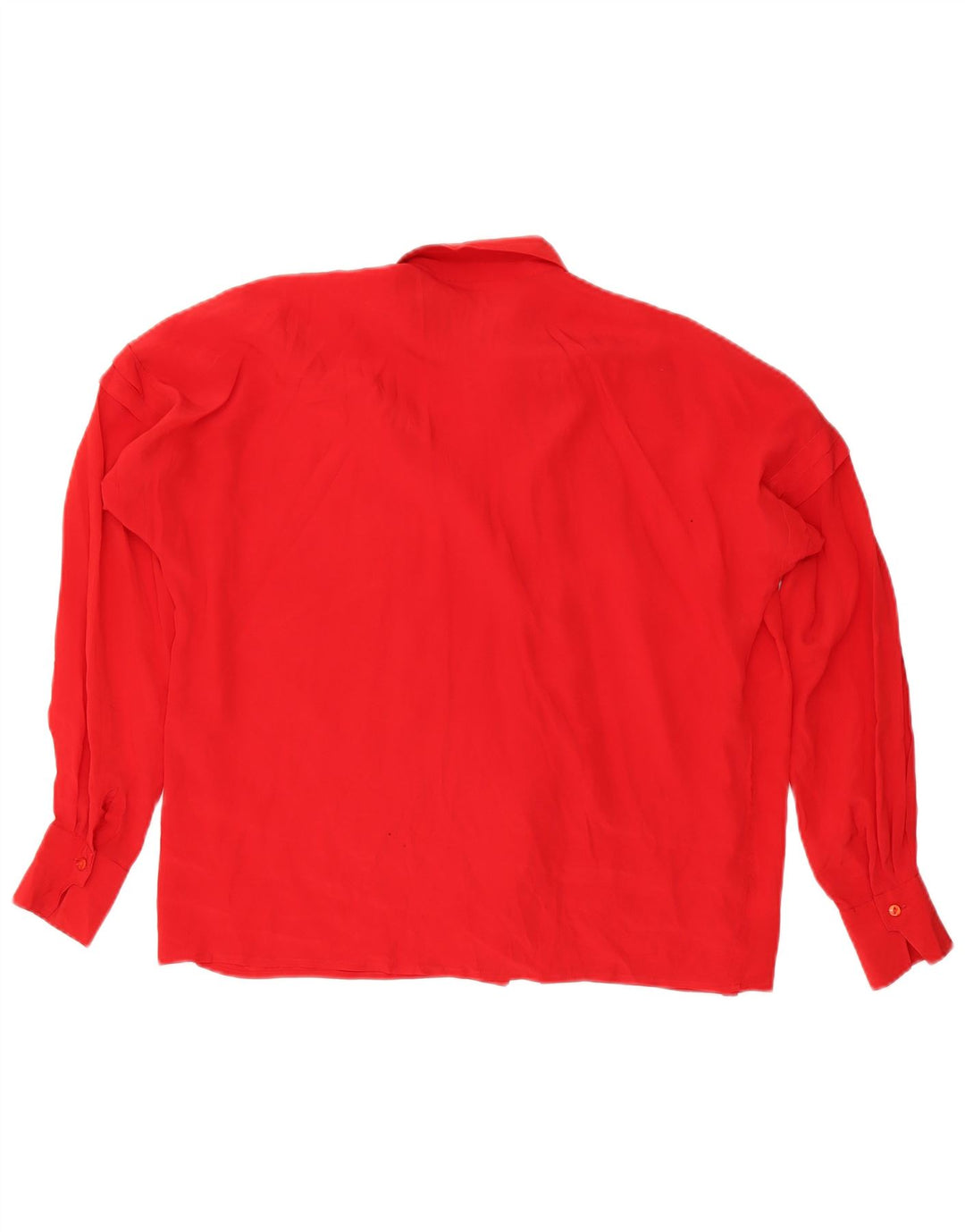 Vintage Womens Shirt Blouse IT 46 Large Red