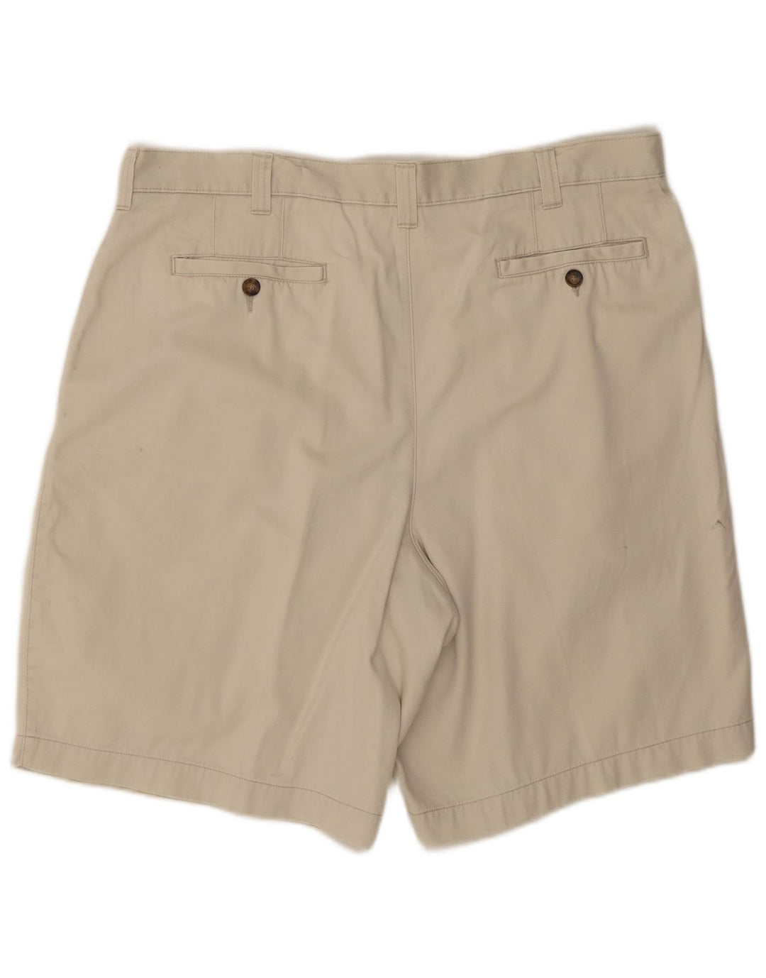 Marks & Spencer Mens Pegged Chino Shorts W38 XL Beige Cotton