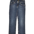 LEE Boys Straight Jeans 7-8 Years W23 L21  Blue Cotton | Vintage Lee | Thrift | Second-Hand Lee | Used Clothing | Messina Hembry 