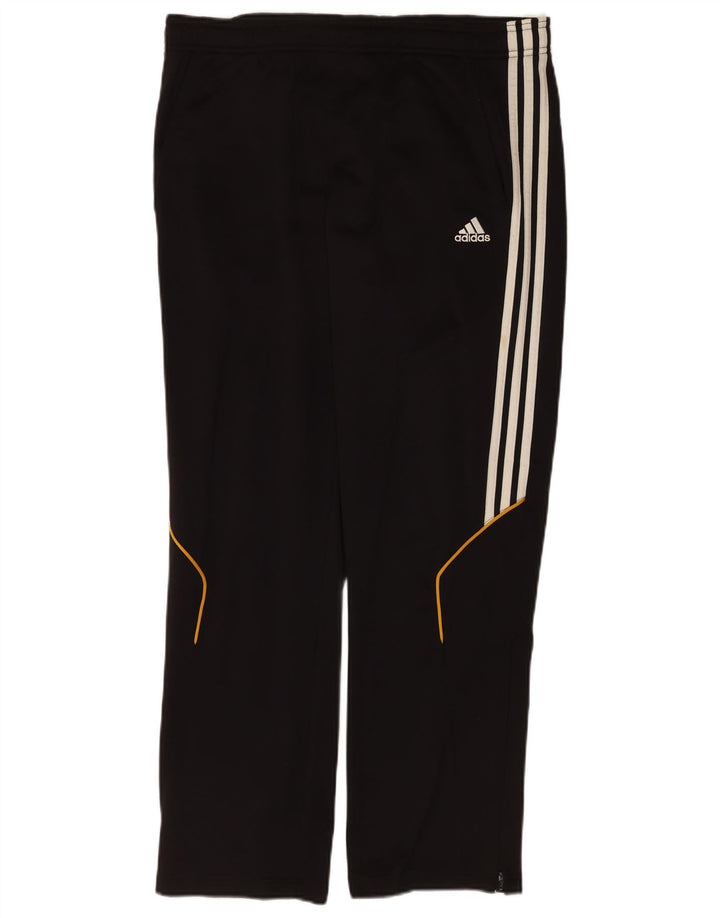 Adidas Mens Tracksuit Trousers Small  Black Polyester
