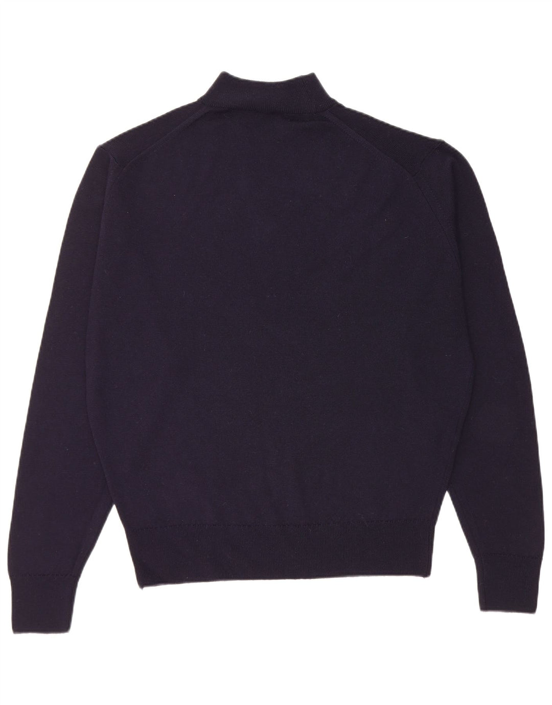 St. Bernard Mens Regular Fit Turtle Neck Jumper Sweater Large Navy Blue