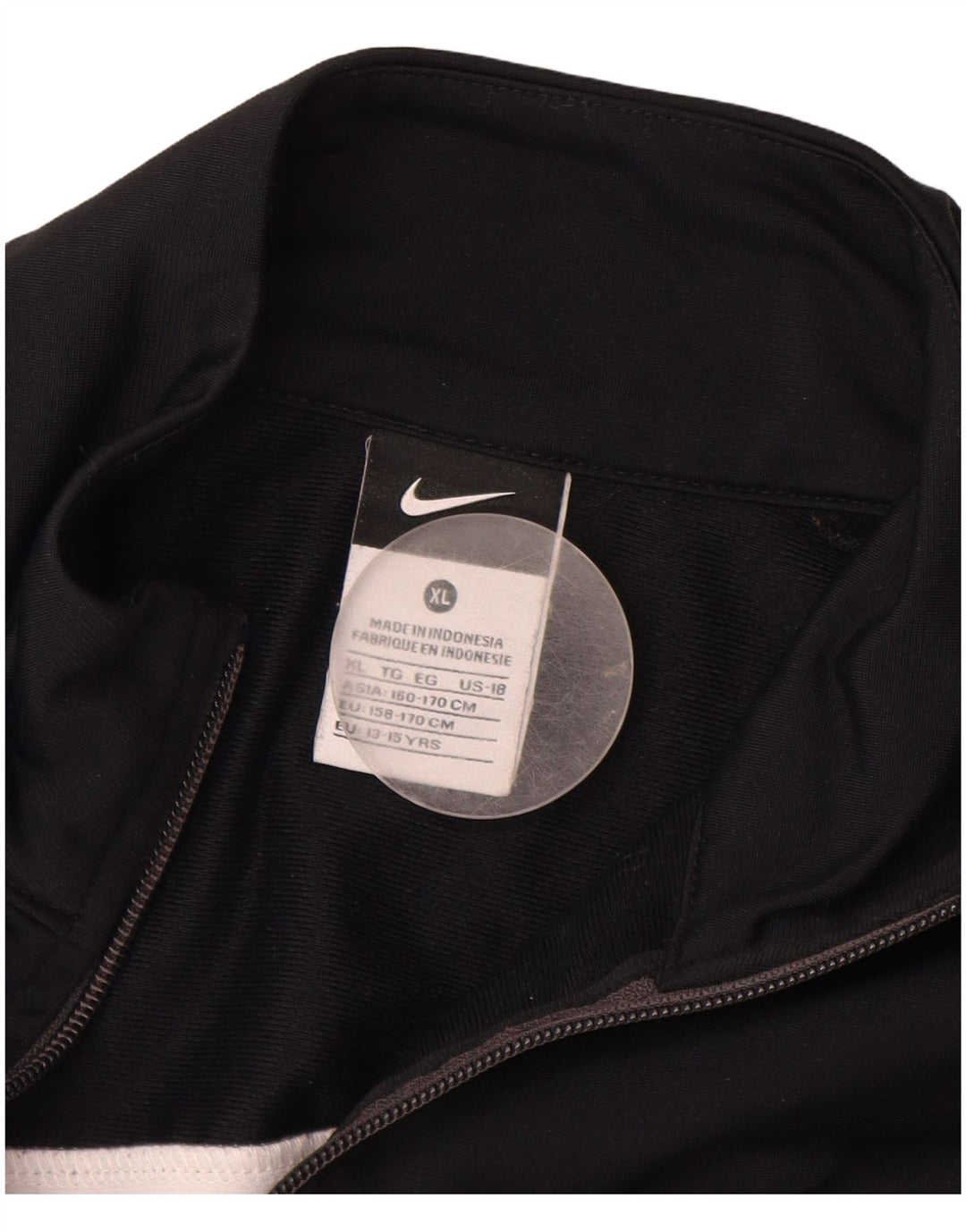 Nike Boys Tracksuit Top Jacket 13-14 Years XL Grey Colourblock Sports