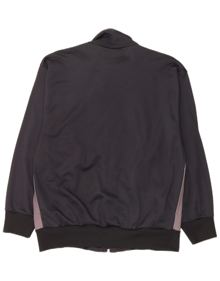 F.LLI Campagnolo Mens Tracksuit Top Jacket UK 36 Small Black Colourblock