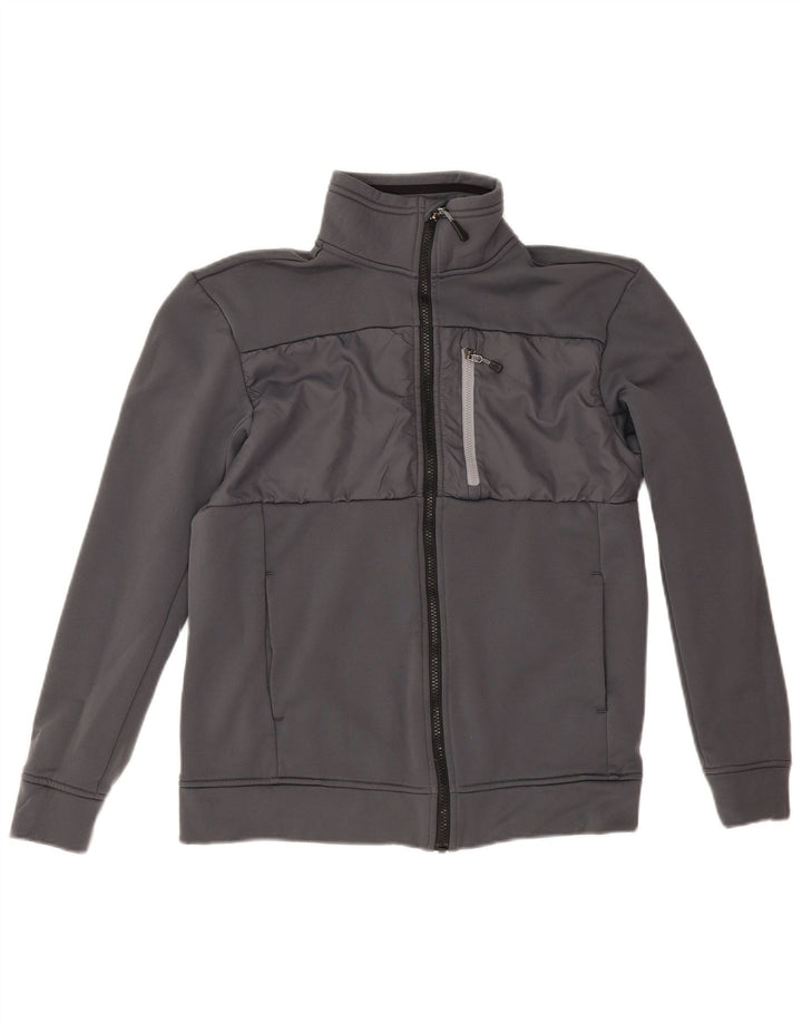 The North Face Mens Tracksuit Top Jacket Small Grey Polyester