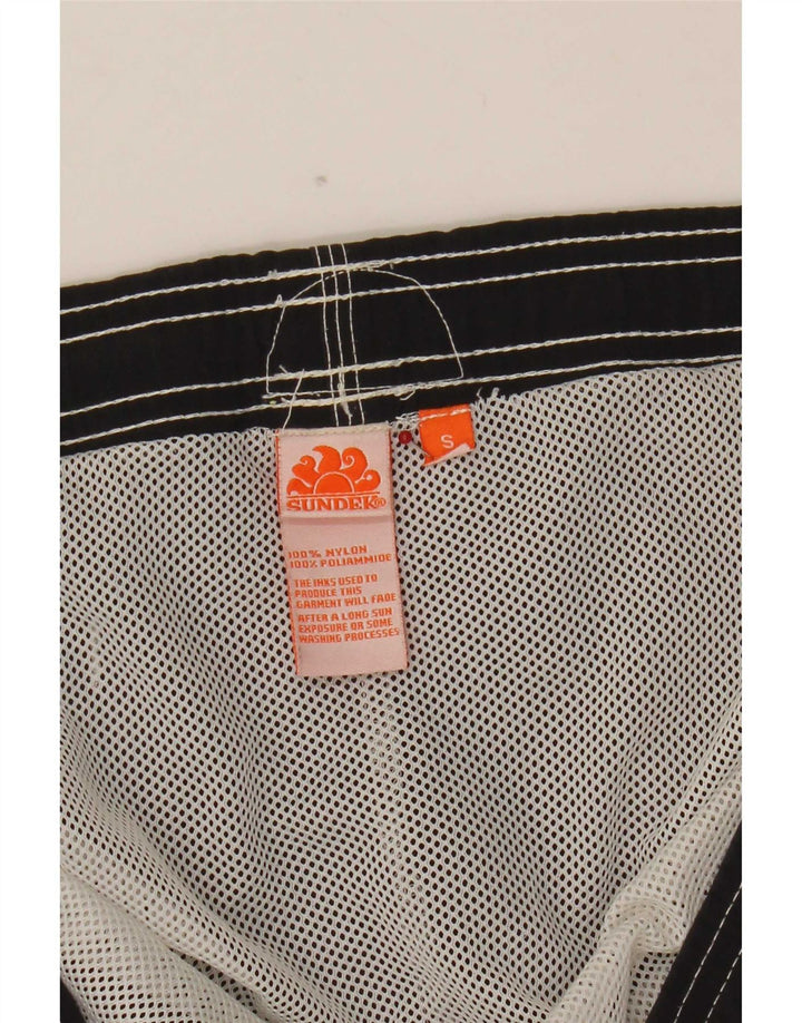 Sundek Mens Swimming Shorts Small Grey Nylon