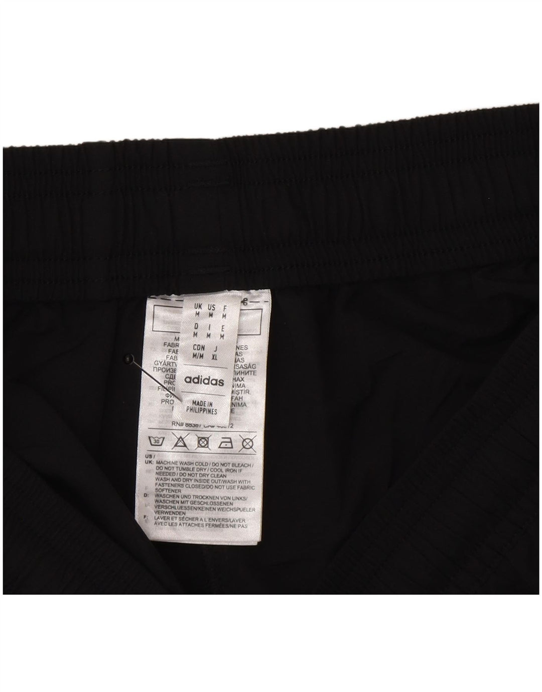 Adidas Mens Graphic Sport Shorts Medium  Black Polyester