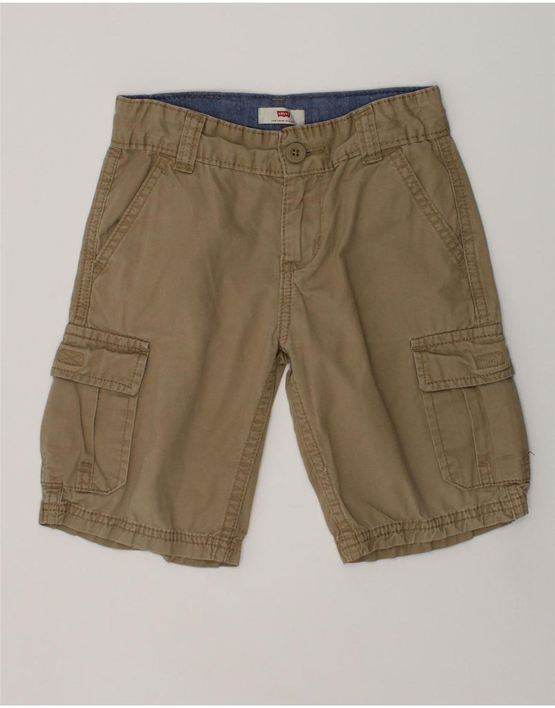 LEVI'S Boys Cargo Shorts 4-5 Years W22  Brown Cotton | Vintage Levi's | Thrift | Second-Hand Levi's | Used Clothing | Messina Hembry 