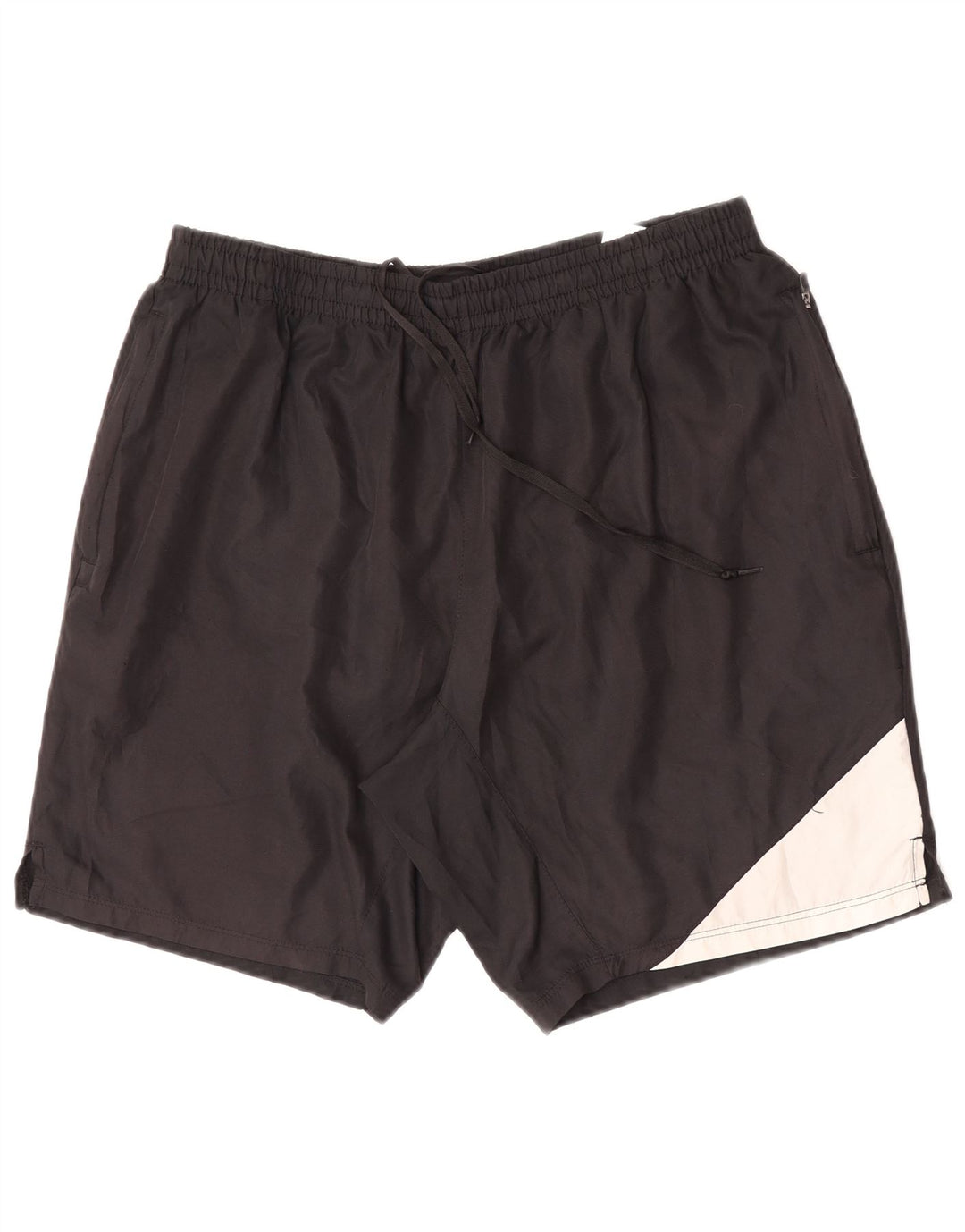 Umbro Mens Sport Shorts Large  Black Colourblock Polyester