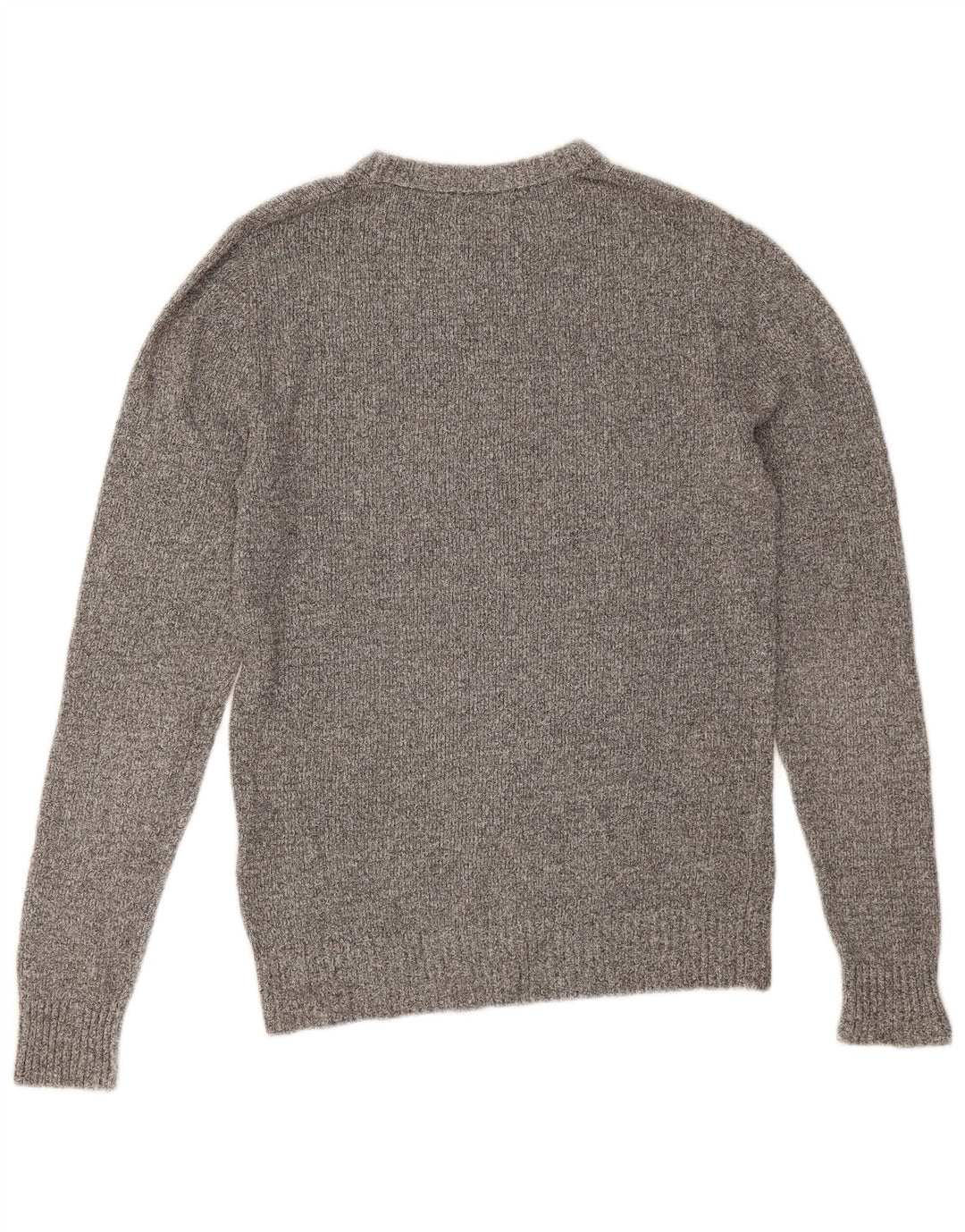 Jack & Jones Mens Crew Neck Jumper Sweater Small Grey Cotton