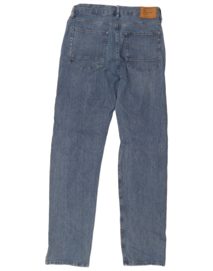 Marks & Spencer Mens Straight Jeans W32 L33 Blue Cotton