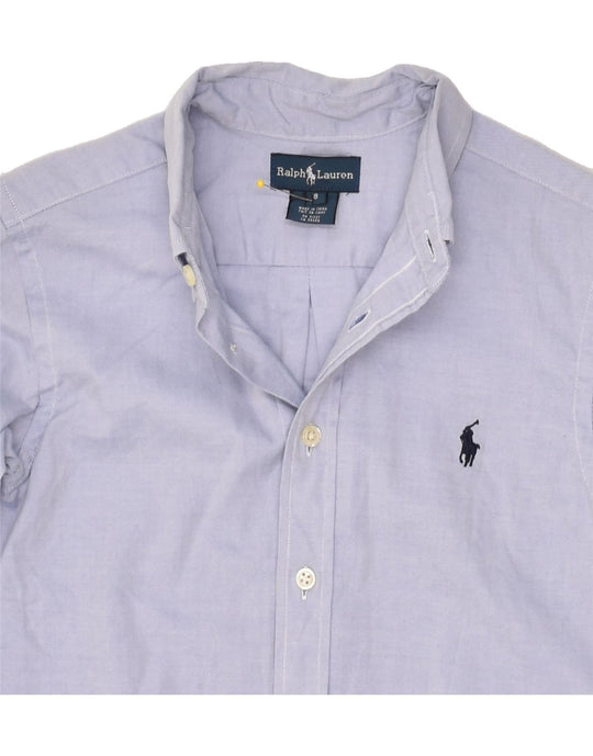 POLO RALPH LAUREN Camisa Nino 7 8 Anos Azul Algodon Ropa vintage y de segunda mano online Mesina Hembry