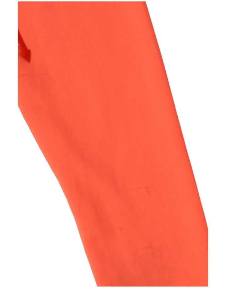 Nike Womens Dri Fit Graphic Pullover Tracksuit Top UK 10 Small Orange