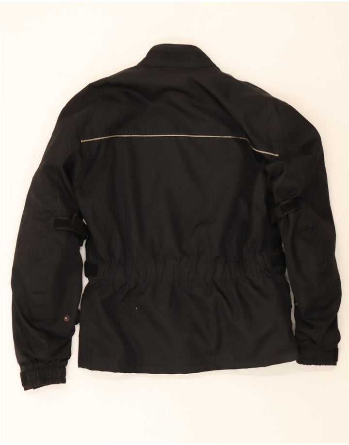 SCOTCHLITE 3M Mens Motorcycle Biker Jacket UK 36 Small Black Vintage Scotchlite 3M and Second-Hand Scotchlite 3M from Messina Hembry 