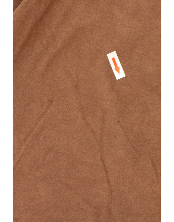Levi's Mens Graphic T-Shirt Top Medium Brown Cotton