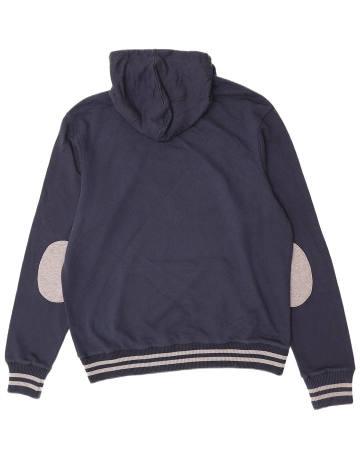 Sun68 Mens Hoodie Jumper 2XL Navy Blue Cotton