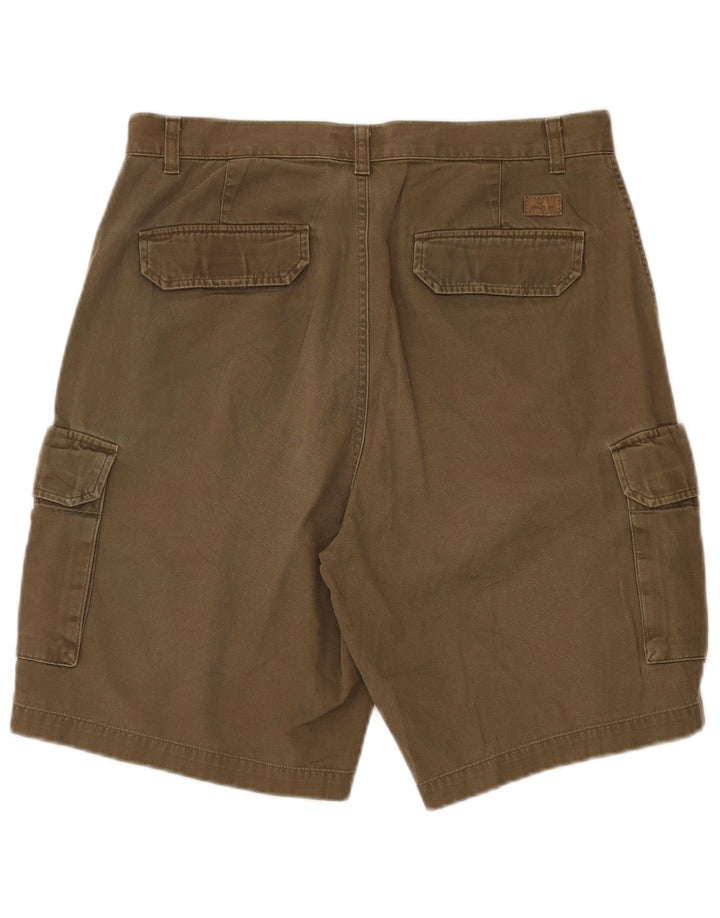 Dockers Mens Cargo Shorts W32 Medium Brown Cotton