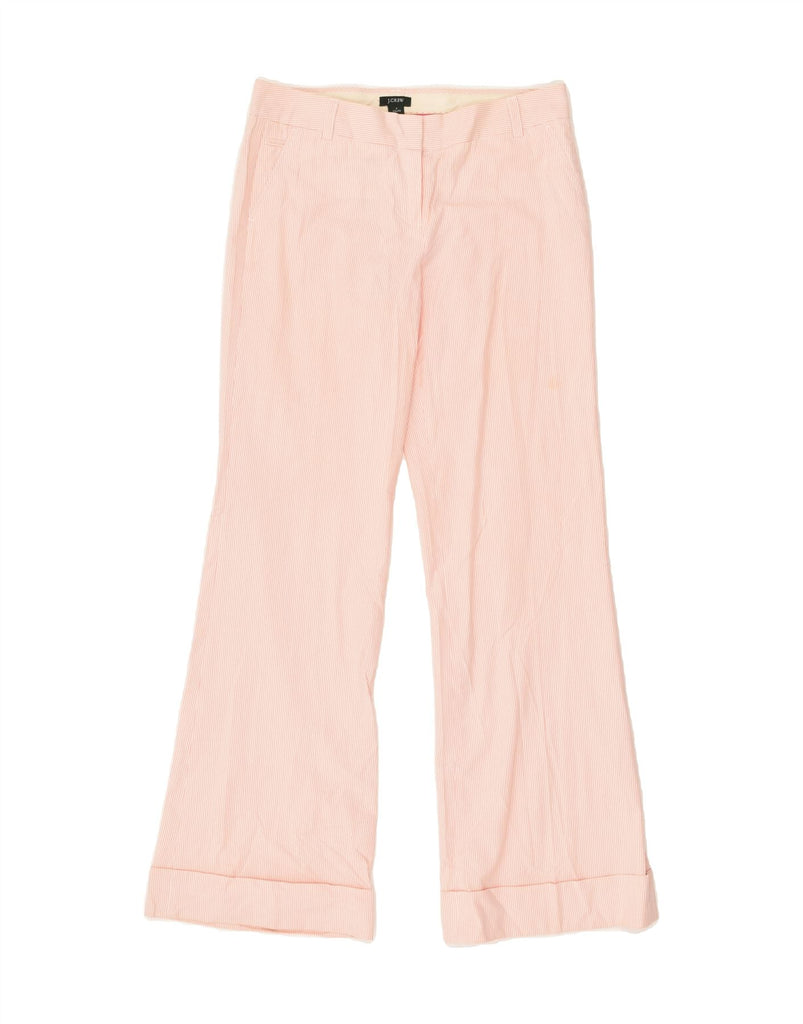 J. CREW Womens City Fit Flare Chino Trousers US 4 Small W30 L32 Pink | Vintage J. Crew | Thrift | Second-Hand J. Crew | Used Clothing | Messina Hembry 