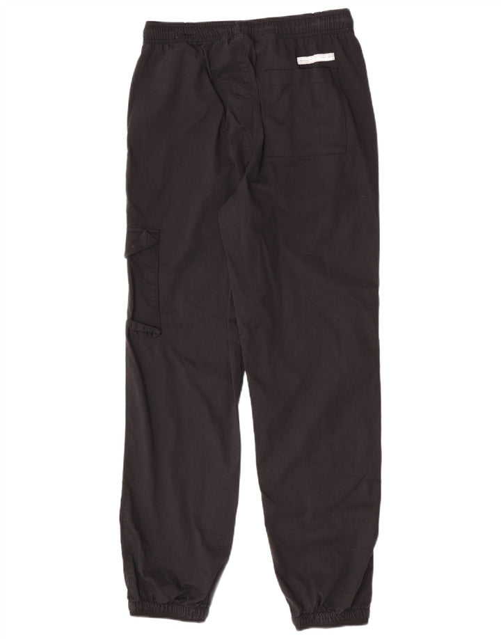 Fila Mens Joggers Cargo Trousers Small W28 L30  Black Cotton