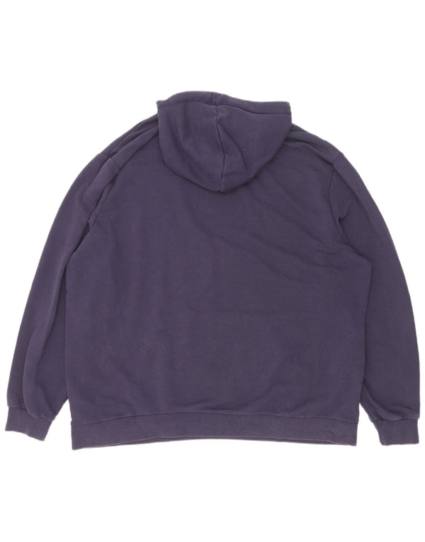 Puma Mens Hoodie Jumper 2XL Navy Blue Cotton